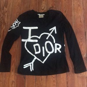 I ❤️ Dior top